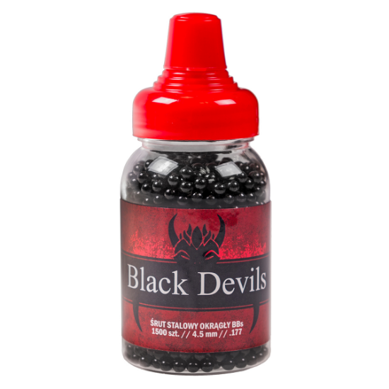 ŚRUT STALOWY BB BLACK DEVILS 4,5 MM 1500 SZT.