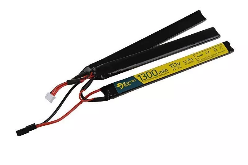 Akumulator LiPo 11,1V 1300mAh 3-modułowy 25/50C - Tamyia mały