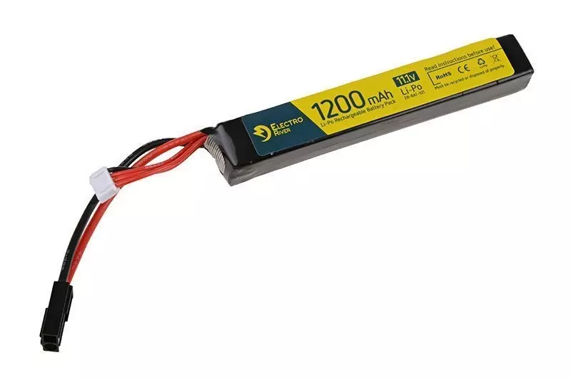 Akumulator LiPo 11,1V 1200mAh 15/30C - Tamiya mały