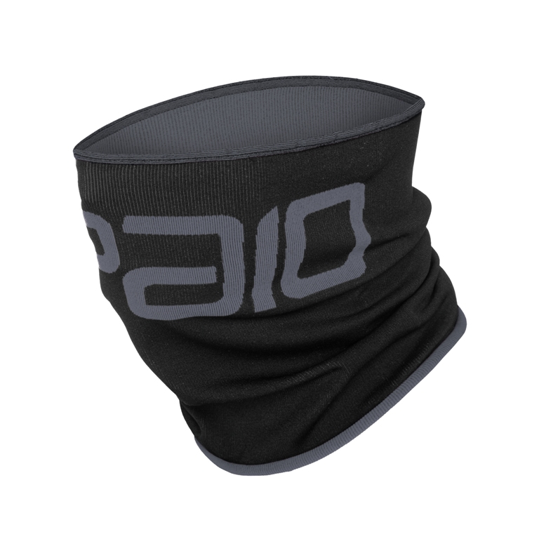 KOMIN WIELOFUNKCYJNY CZARNO SZARY SOLID